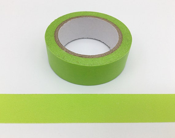 Lime Green Washi Tape