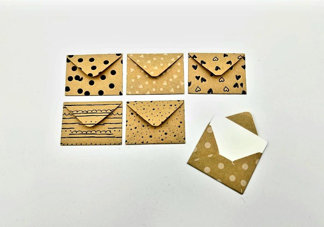 Envelopes, Mini Envelopes Cute, Paper Envelopes Card, Journal Envelopes ...