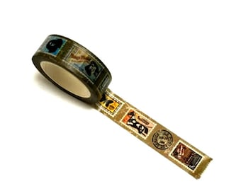 Vintage Washi Tape, 1m/10m Length Option, Scrapbooking Tape