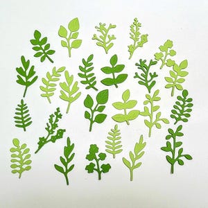 Leaves, Cutout Cardstock Paper