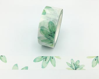 Flowers, Washi Tape, Petals, Scrapbooking, Tape — 1m/10m Length Option
