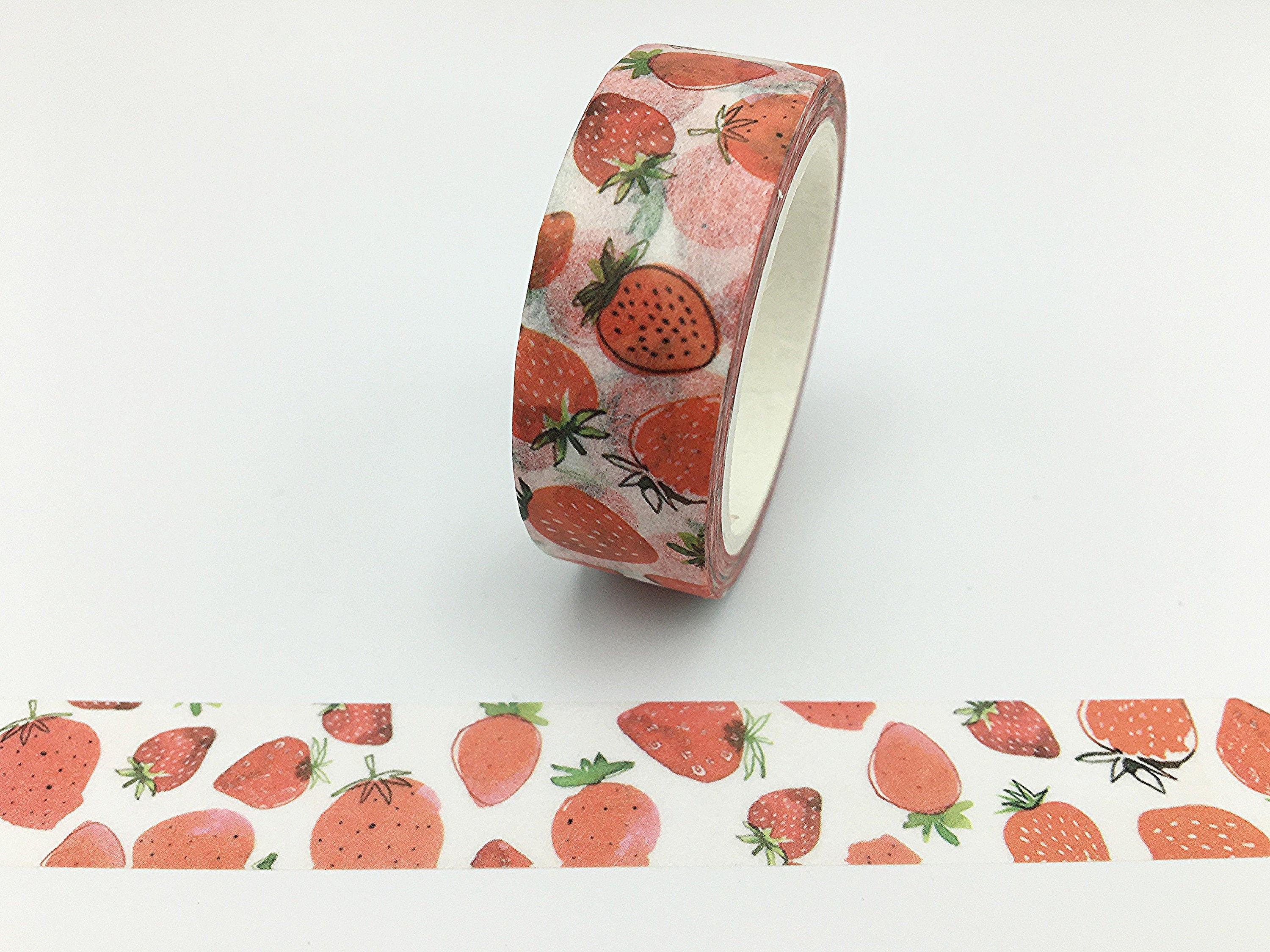 Strawberry Cake Washi Tape Paperkumaco