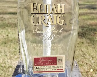 Elijah Craig Small Batch Bourbon Whiskey Recycled Bottle Patio Torch