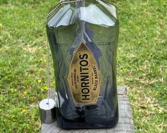 Hornitos Black Barrel Tequila Recycled Bottle Patio Torch