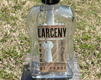 Larceny Kentucky Straight Bourbon Whiskey Recycled Bottle Patio Torch