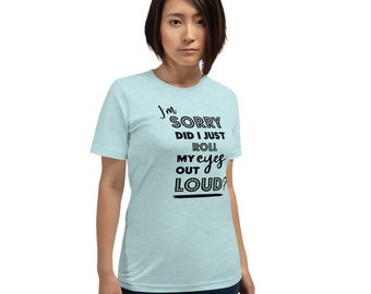 Eye Roll Short Sleeve T-Shirt