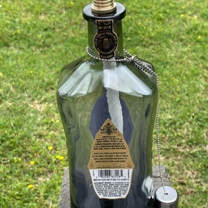 Torche de patio en bouteille recyclée de Tequila de baril noir de Hornitos image 3