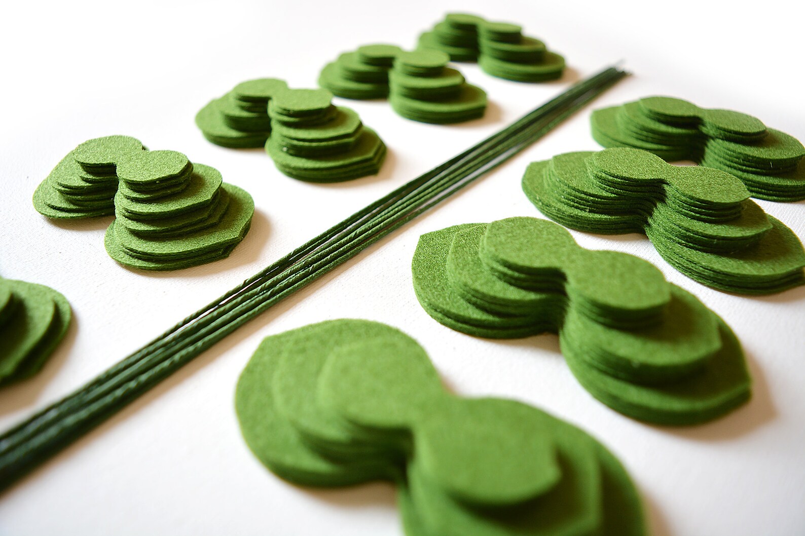 Eucalyptus 9 Twigs Greenery DIY Felt Flowers Handmade Felt Etsy