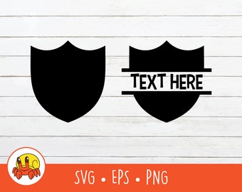 Shield Frame Clipart Etsy