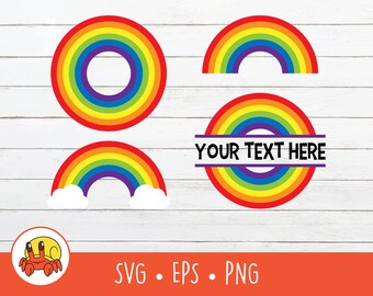 Download Rainbow Svg Etsy