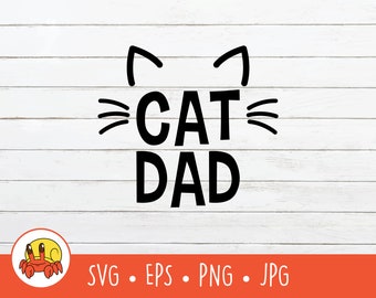 Download Cat Dad Svg Etsy