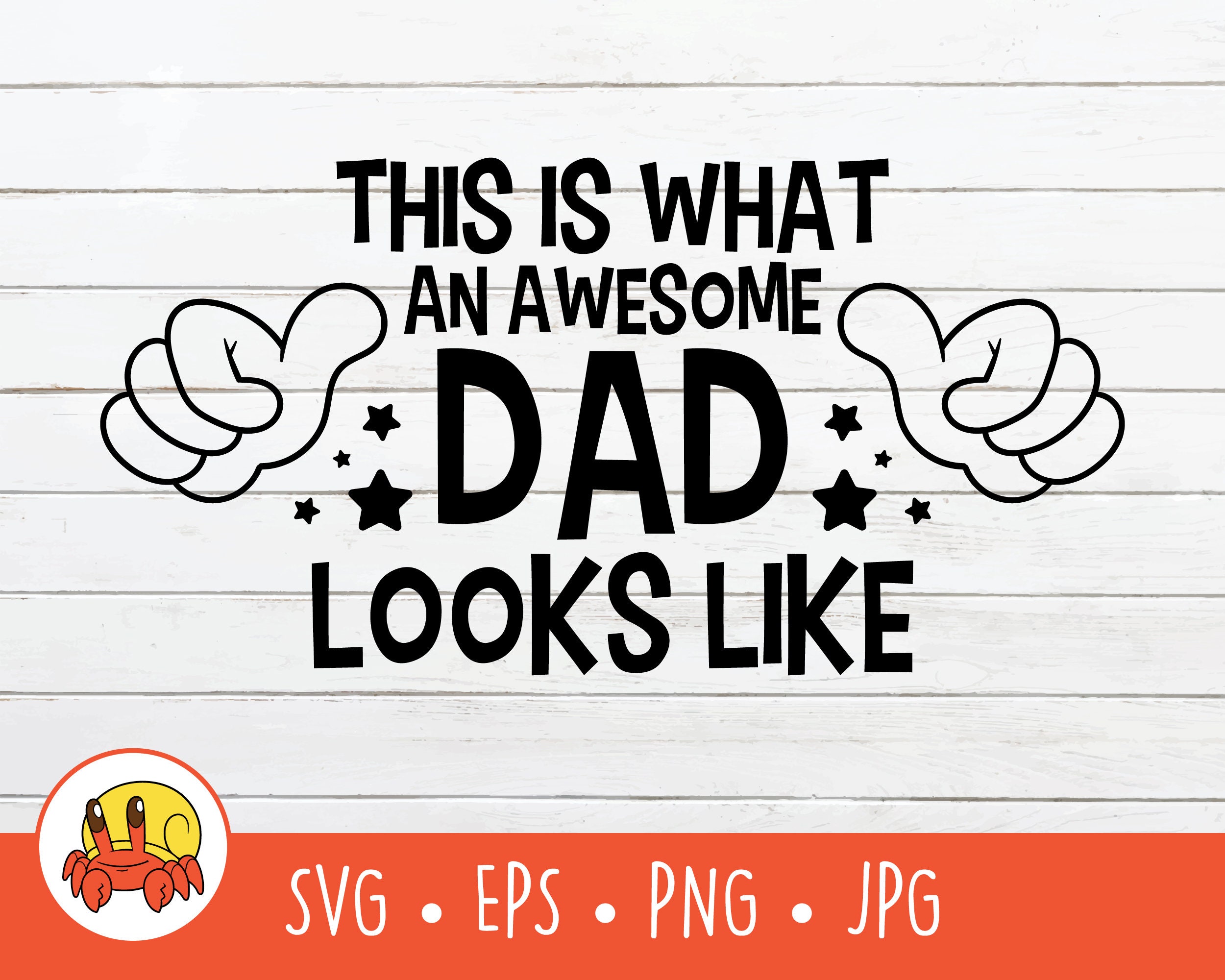 Download Awesome Dad SVG Printable Vector Awesome Dad Clipart This | Etsy
