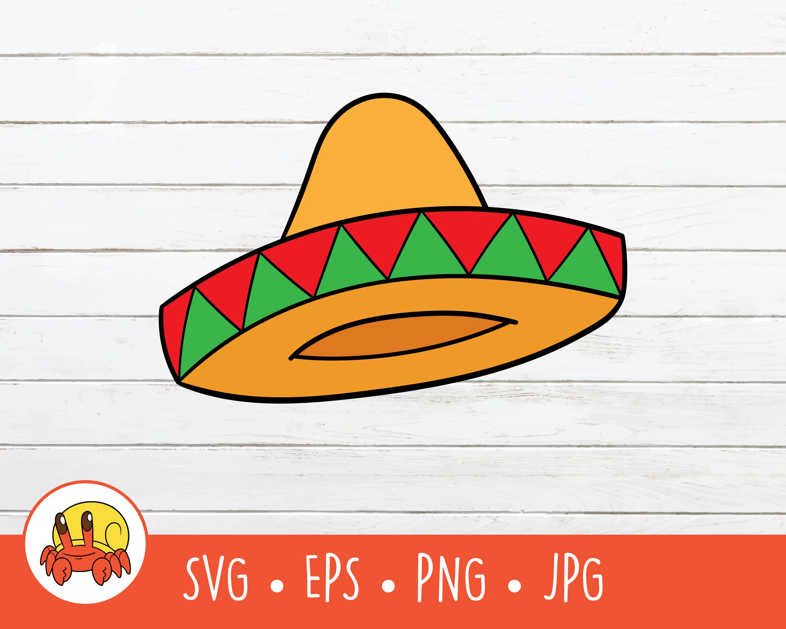 Download Sombrero Clipart Vector Sombrero Cut File For Cricut SVG ...