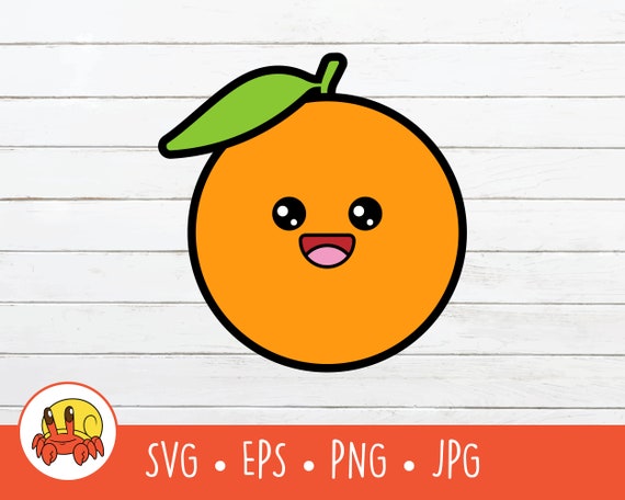 Download Orange Clipart Vector Orange Cut File For Cricut Svg Png Etsy