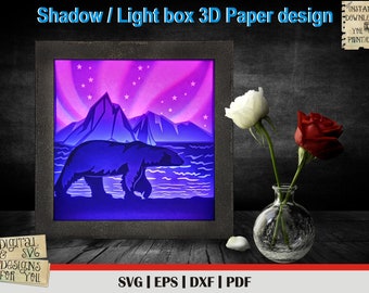 Download 3d Shadow Box Svg Etsy