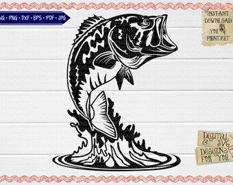 Download Fishing Scene Svg Etsy