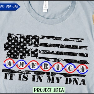 America DNA svg, American Flag svg, Dna svg cut file, Grunge USA Flag svg, America svg, flag cut file, 4th of July svg, dna string svg, flag