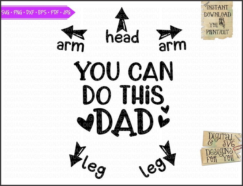 Download Clip Art Newborn Bodysuit Dad And Me Svg Funny Quote For Dad Dad Life You Can Do This Dad Svg Eps Dxf Cutfile Baby Onesie Svg New Father Svg Art Collectibles