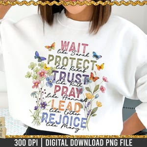 Vrouwen van de Bijbel png, wilde bloemen png, bohochristelijk png, motiverend png, bijbelvers png, christelijke bloemcitaten png, christelijk png