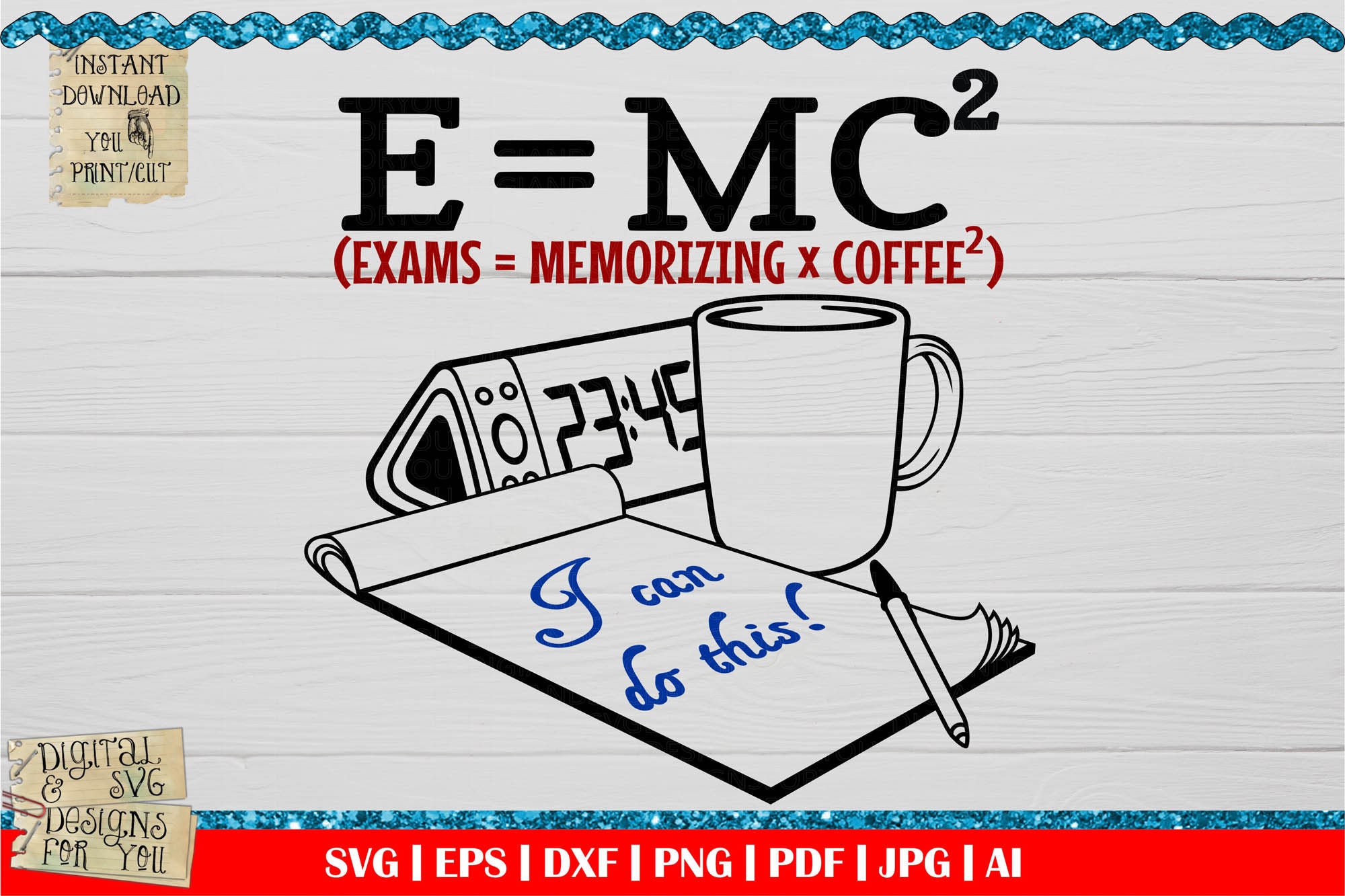 Exams Equals Memorizing Times Coffee Svg Funny Adult Quotes - Etsy Ireland