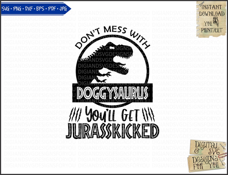 Download Saurus Family bundle Svg Eps Png Cut File Jurasskicked ...