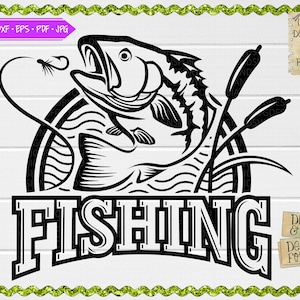 Bass Fishing Svg Fishing Scene Svg Lake Fishing Svg Bass Svg Camping Svg Bass Fish Cut File Lake Days Fishing Svg Dxf Png Eps Clip Art Art Collectibles Colonialgolfhart Com