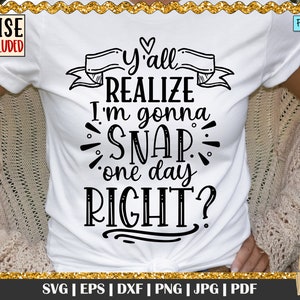 Vocês sabem que um dia eu vou surtar, certo? Camiseta engraçada svg, Camiseta de mãe svg, Citação engraçada, Vida de mãe svg, Citação de mãe, Mãe svg, Maternidade