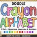 School Doodle Letters, Back to School PNG Alphabet Bundle, Teacher ...