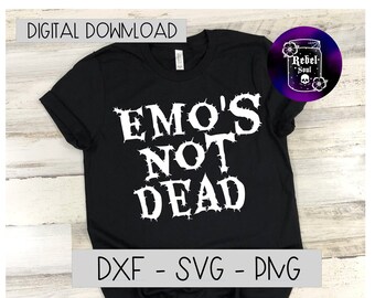 Emo Cricut Etsy