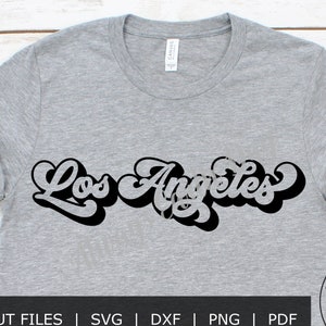Los Angeles svg, Los Angeles Shirt svg, SoCal svg, California Shirt svg, Cali, Los Angeles png, Retro svg
