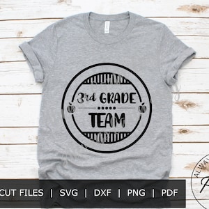 3rd Grade Team svg, Third Grade Team svg, 3rd Grade Shirt, Teacher svg, Teacher Shirt, Back To School svg, 3rd Grade Teacher svg