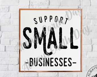 Support Local SVG | Shop Small Business Design (digital Download ...