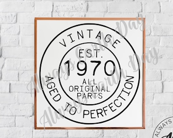 Download Vintage 1970 Svg You Ll Enjoy Etsy