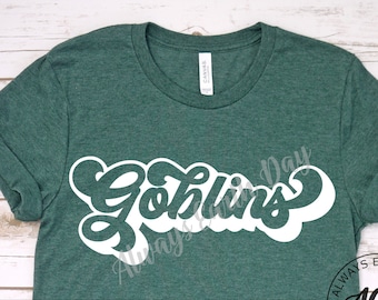 Goblin svg, Cheer svg, Sport svg, Game Day svg, School Spirit svg, Cheerleader svg, Retro svg