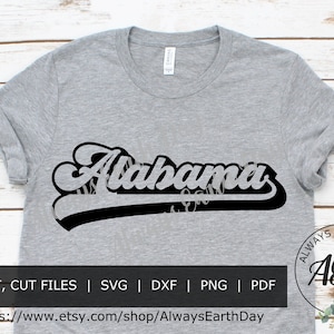 Alabama svg, Alabama Shirt svg, Alabama png, USA, State, Home, Patriotic svg, Retro svg