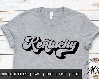 Kentucky svg, Kentucky Shirt svg, USA svg, State svg, Home svg, Patriotic svg, Kentucky Shirt png, Retro svg