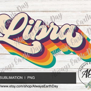 Libra png, Libra Sublimation Download, September Birthday png, October Birthday png, Zodiac Signs, Zodiac png, Retro, Astrology
