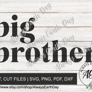 Big Brother svg, Big Brother Shirt svg, Promoted to Brother, Big Bro, Baby Announcement, New Baby svg, Family svg