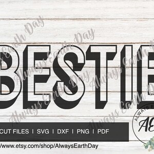 Bestie svg, Bestie svg, Best Friend Shirts svg, Mommy and Me svg, Mommy and Me Shirts svg, Retro svg