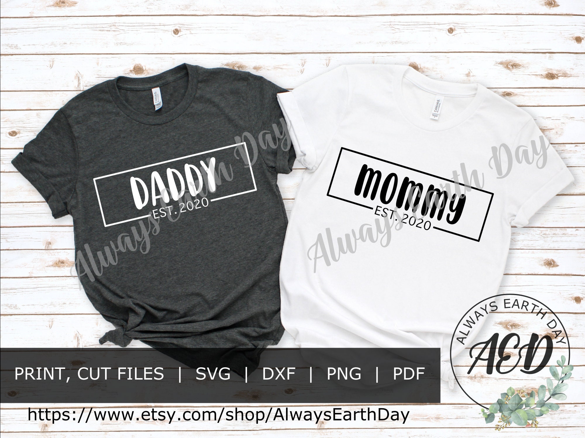 Mommy and Daddy svg bundle Mommy svg Daddy svg Mama svg | Etsy