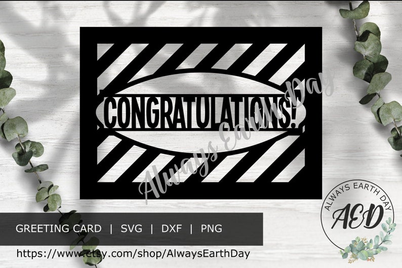 Download Congratulations Card svg cut file Congratulations svg | Etsy
