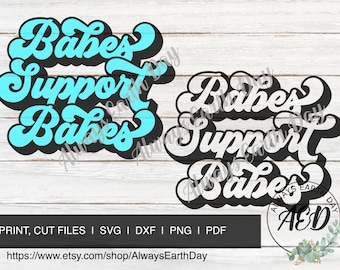 Babes Support Babes svg, Boss Babe svg, Girl Power svg, Girl Boss svg, Hustle svg, Hustle Hard svg, Inspirational svg, Motivational svg