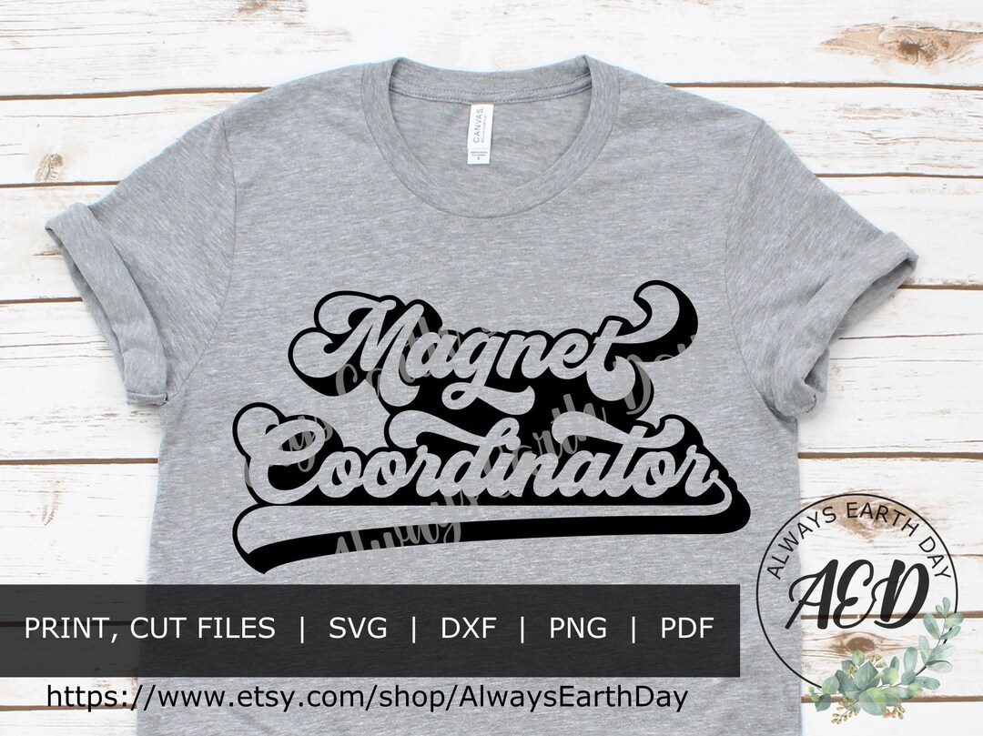 Coordinator Svg, Coordinator Shirt, School Spirit Svg, School Spirit Shirt, Back