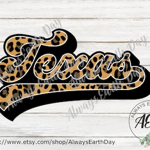 Texas Leopard png, Texas png, Texas State, Texas Shirt png, Texas Sublimation, Texas Leopard Print, USA svg, Sublimation Download, Retro