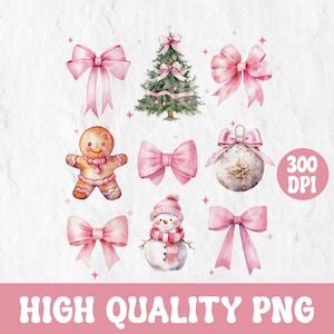 Coquette christmas PNG, Coquette Pink christmas Png, Pink Christmas Png, Coquette Christmas Bow Holiday Png, Santa Shirt Designs