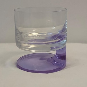 Flute glass Smoke Joe Colombo glass very rare Arnolfo di Cambio