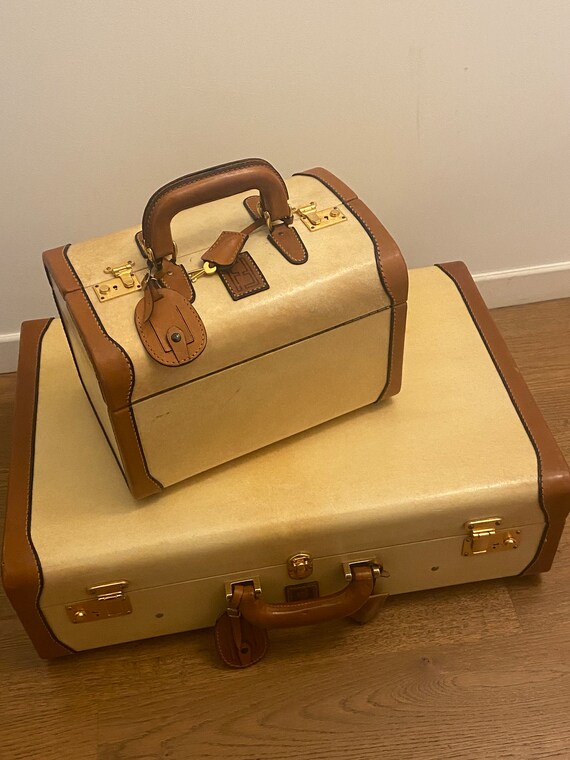 Vintage FENDI Parchment Beauty Case From the 60s Rare Etsy UK