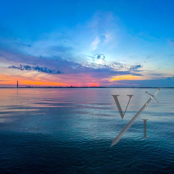 Ravenal Bridge with Cotton Candy Sky