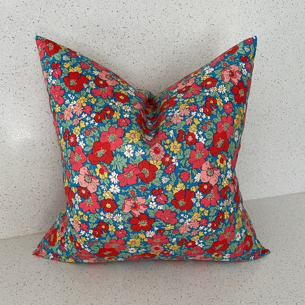 Liberty London Cosmos Flowers, 12 & 14 inch Cushion Cover
