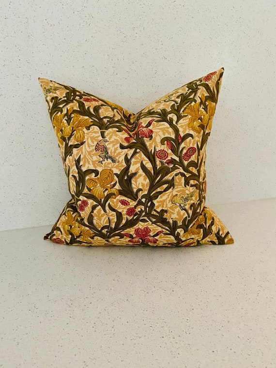 Morris & Co Iris Arts and Crafts Style Cushion Cover 12 / Etsy UK
